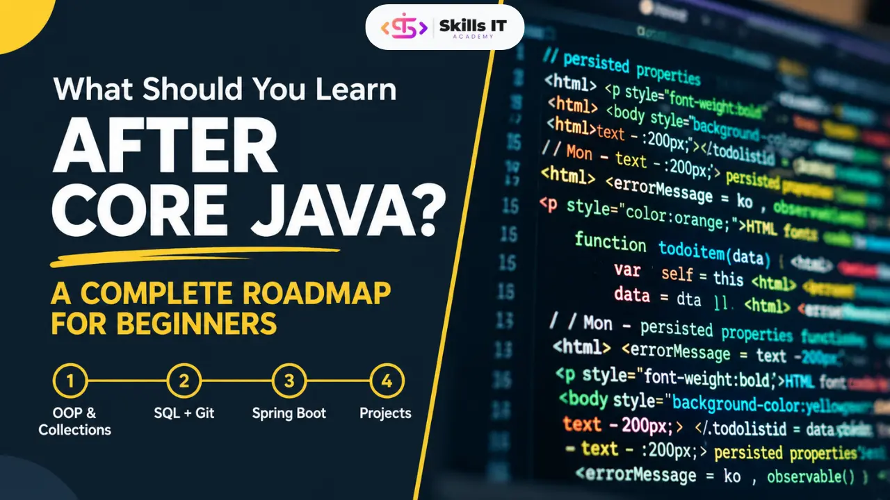 What Should You Learn After Core Java? A Complete Roadmap for Beginners
